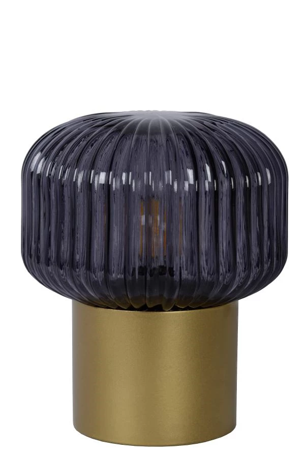 Lucide JANY - Tischlampe - Ø 16 cm - 1xE14 - Mattes Gold / Messing - AUSgeschaltet